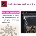 Zip và mép xé chữ U