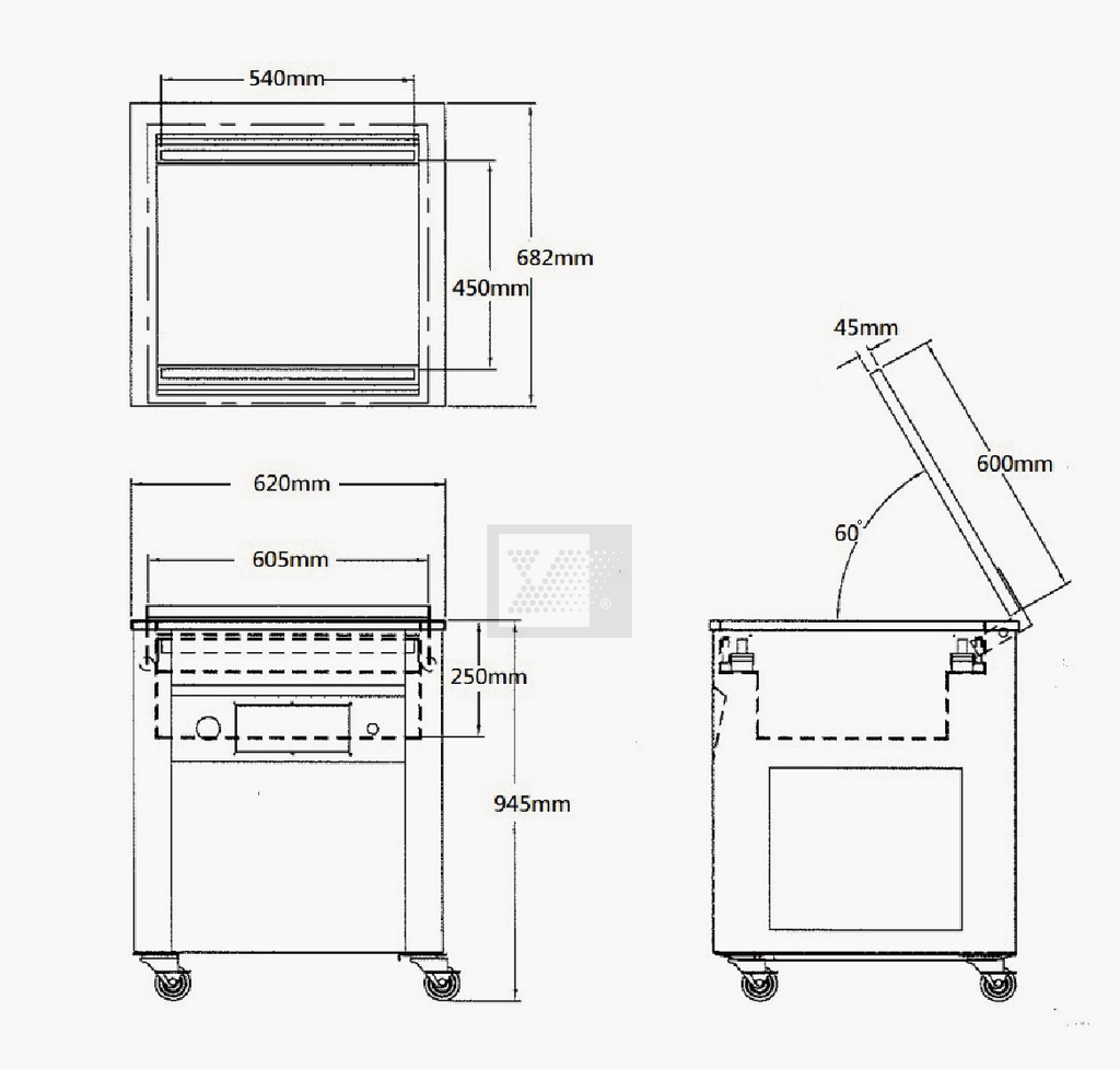 精緻型深槽真空包裝機