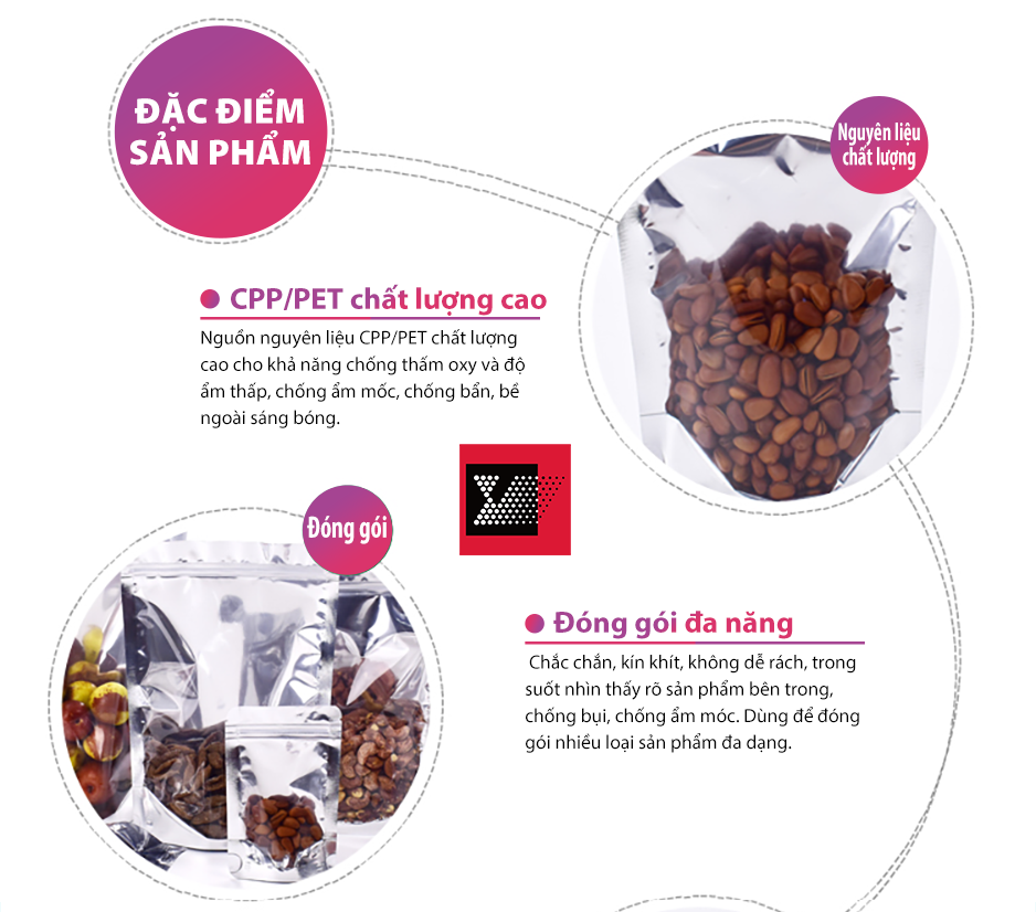 單透電鍍鋁夾鏈立袋