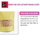 開窗牛皮夾鏈立袋