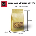 開窗牛皮夾鏈立袋