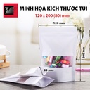 開窗牛皮夾鏈立袋